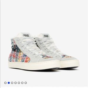 P448 Colorful High Top Sneakers